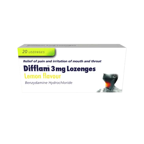 3 mg Lozenges Lemon Flavour