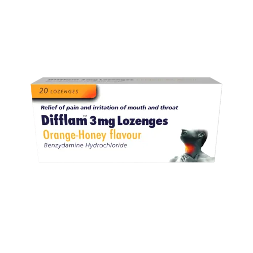 3 mg Lozenges Orange-Honey Flavour