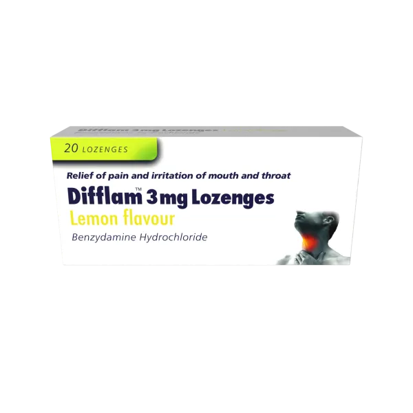 3 mg Lozenges Lemon Flavour