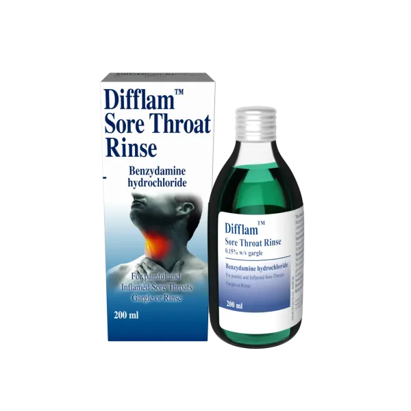 0.15% w/v Sore Throat Rinse